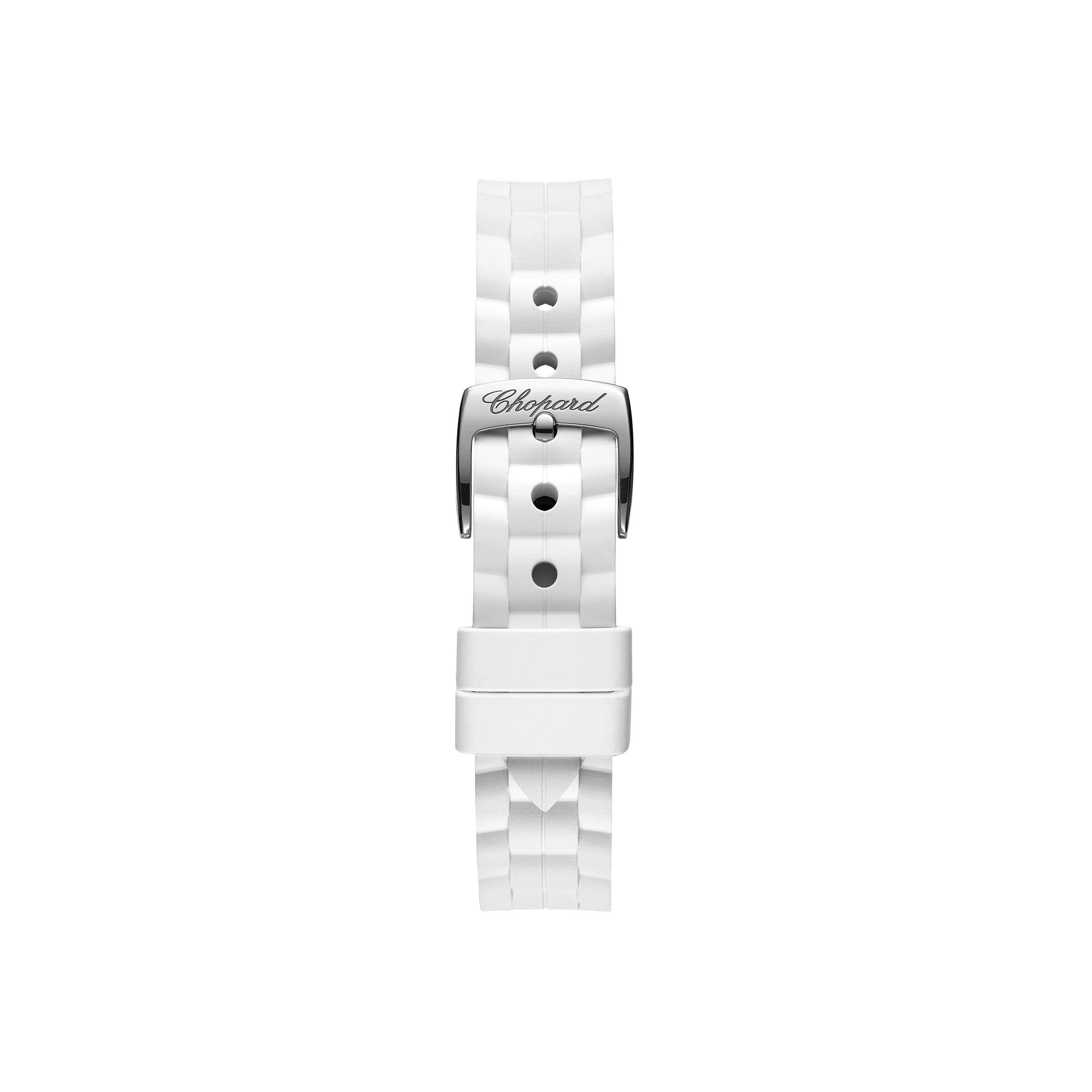 Chopard Happy Sport Stainless Steel and Ethical Rose Gold & Diamonds Ladies Watch - Premium Luxury Product