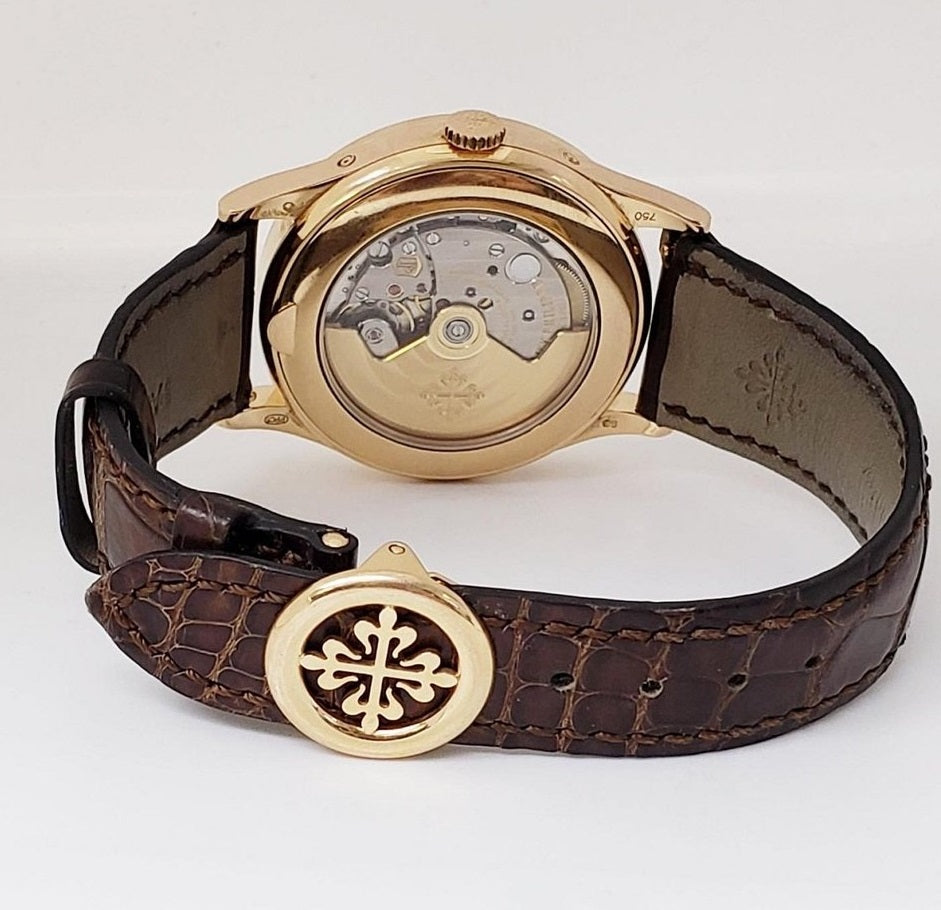 Patek Philippe Complicated 18K Rose Gold Mens Watch