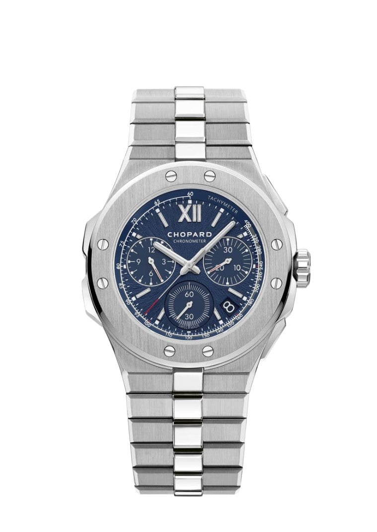 Chopard Alpine Eagle Large Chrono Lucent Steel Man's Watch - Premium Luxury Product