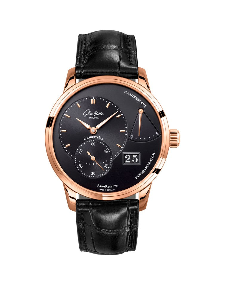 Glashutte Original Pano Reserve Red Gold Men's Watch - Premium Luxury Product