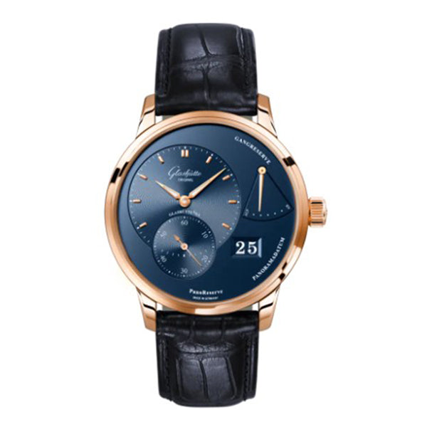 Glashutte Original Pano Matic Lunar Red Gold Men's Watch - Premium Luxury Product