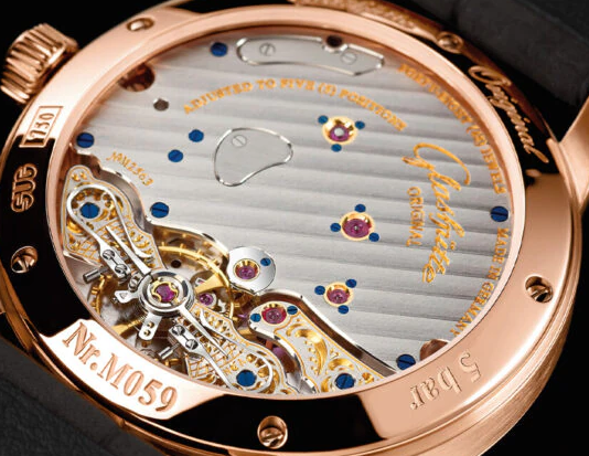 Glashutte Original Pano Reserve Red Gold Men's Watch