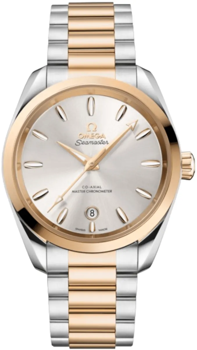 Omega Seamaster Aqua Terra Stainless steel & Moonshine™ gold Men's Watch - Premium Luxury Product
