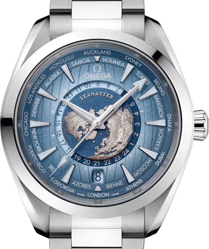 Omega Seamaster Aqua Terra GMT Chronometer Stainless steel Men's Watch
