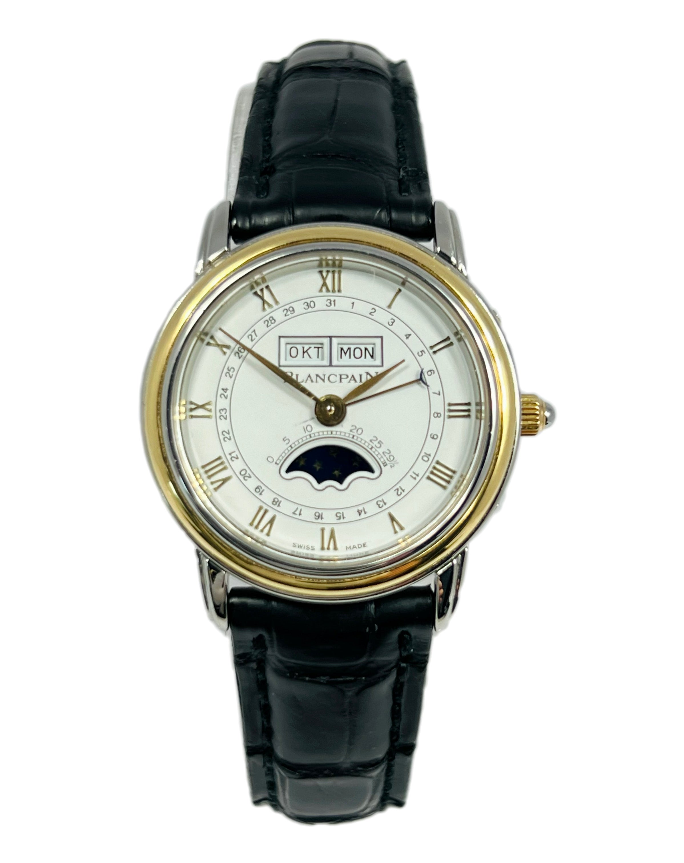 Blancpain Villeret Quantième Complet Stainless steel & Gold Lady's Watch