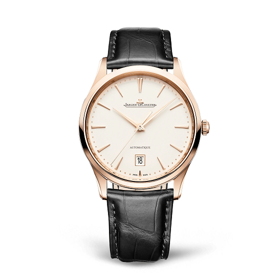 Jaeger-Lecoultre Master Ultra Thin Date 18K Rose Gold Man's Watch - Premium Luxury Product