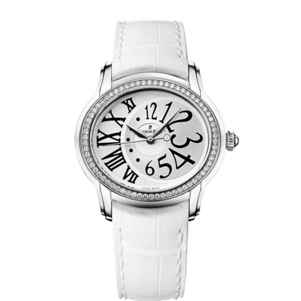 Audemars Piguet Millenary Stainless steel &amp; Diamonds Lady's Watch - Premium Luxury Product
