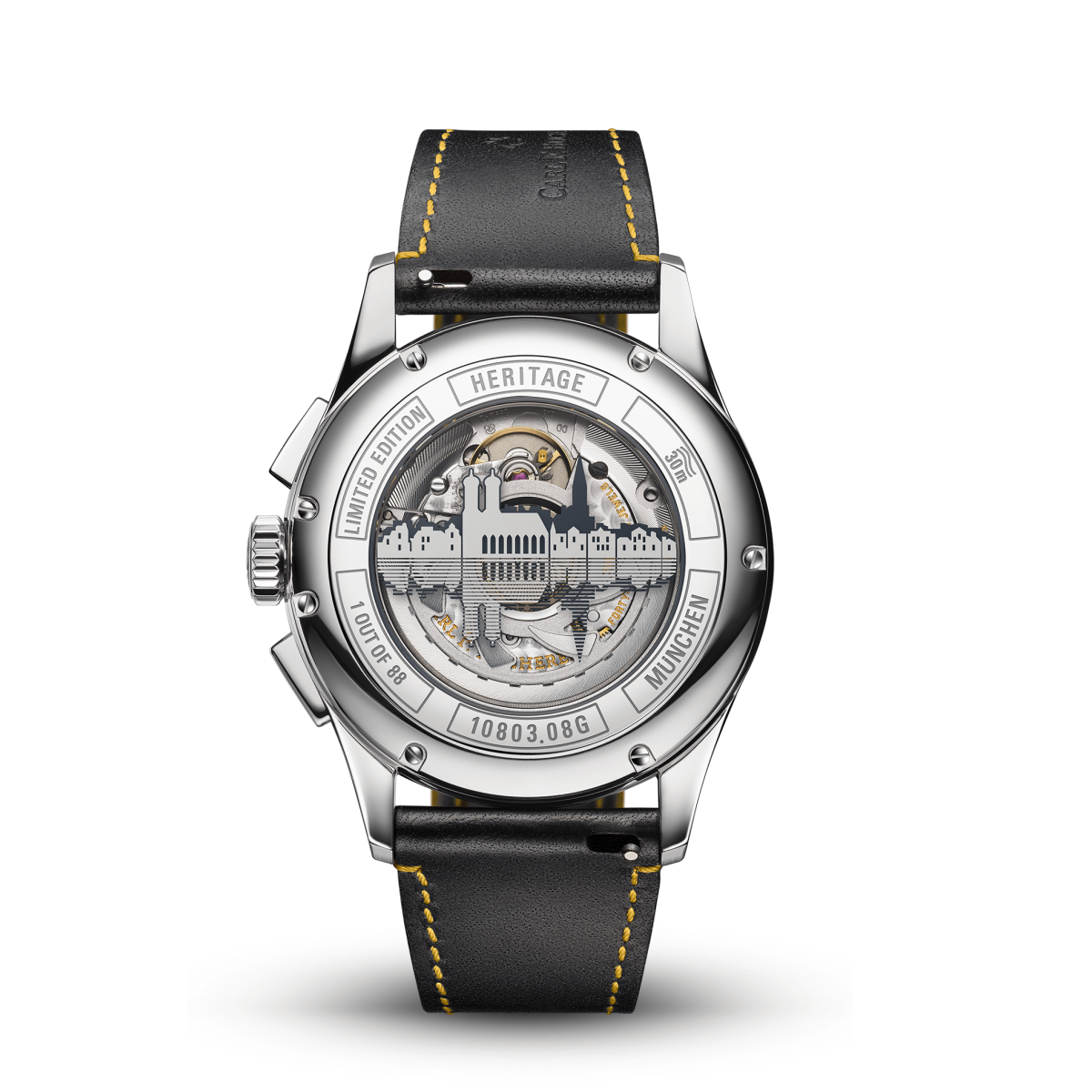 Carl F. Bucherer Haritage Chronograph Stainless steel Limited Edition Men's Watch - Premium Luxury Product