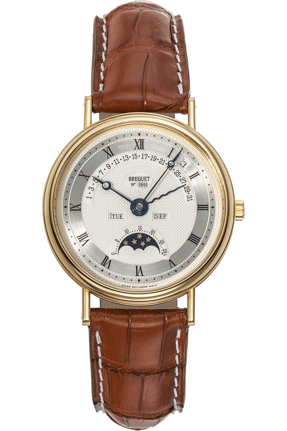 Breguet Classic Complications 18K Yellow Gold Men's Watch - Premium Luxury Product