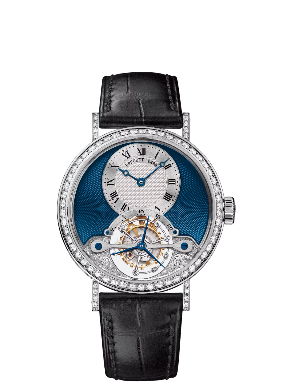 Breguet Classique Complications Tourbillon 18K White Gold & Diamonds Unisex Watch - Premium Luxury Product