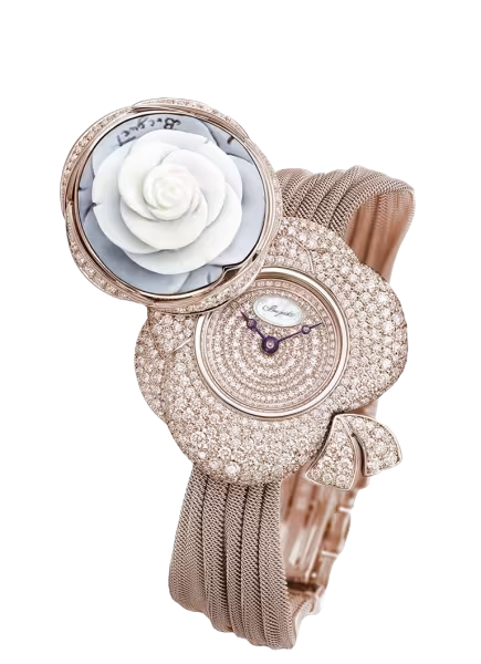 Breguet High Jewellery Floral 18K Rose Gold & Diamonds Lady's Watch - Premium Luxury Product