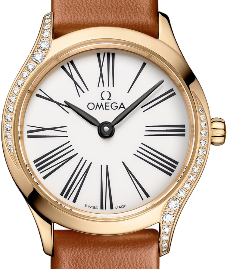 Omega De ville Mini Trésor 18K Moonshine™ Gold & Diamonds Lady's Watch