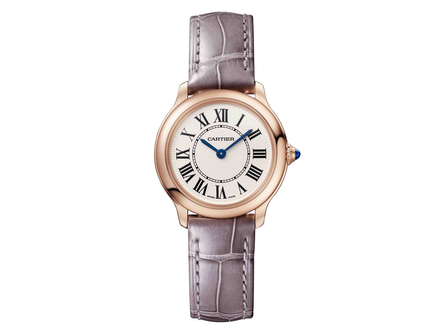 Cartier Ronde Louis Cartier 18K Rose Gold Lady's Watch - Premium Luxury Product