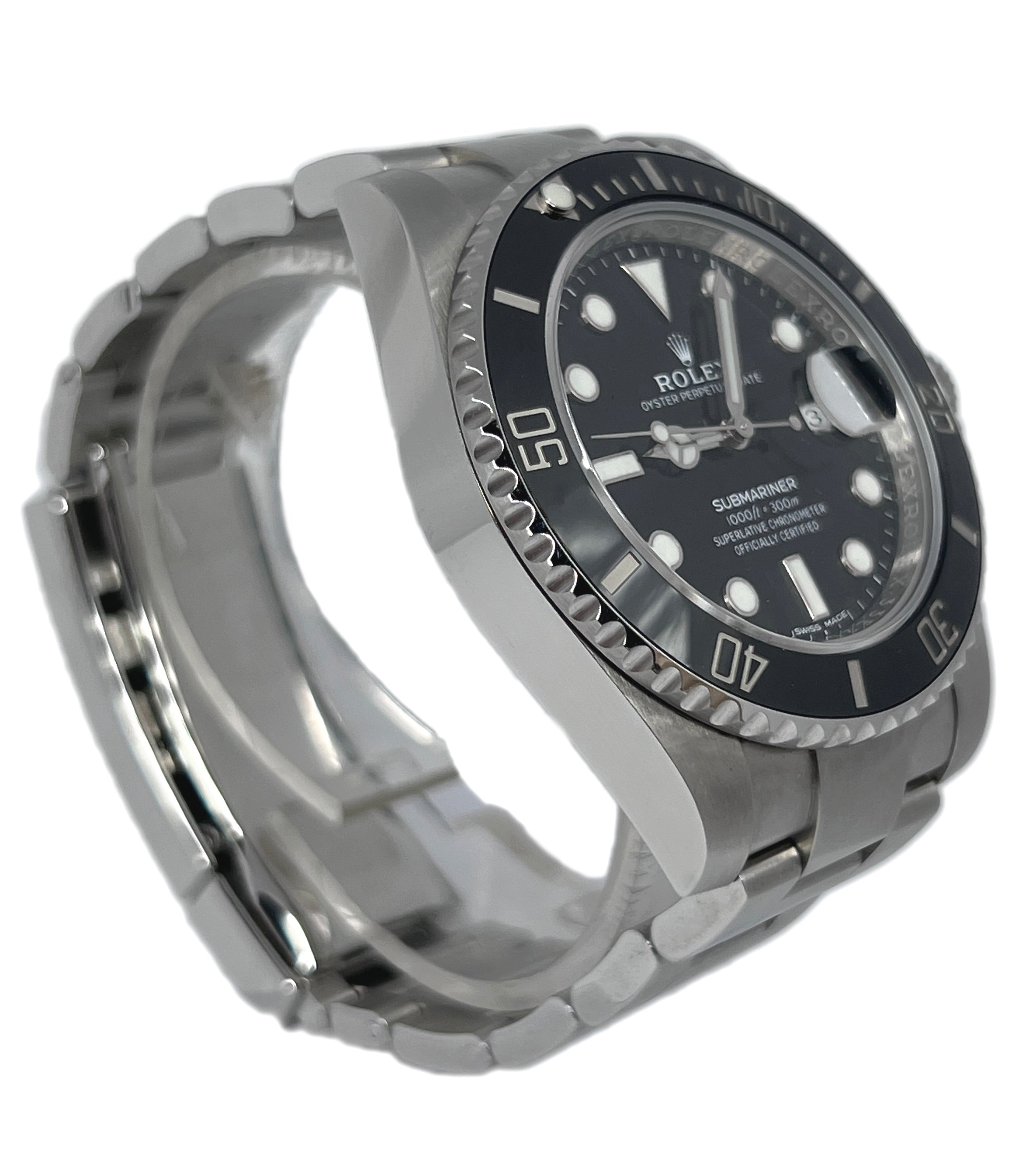 Rolex Submariner Date Stainless Steel & Ceramic Men's Watch