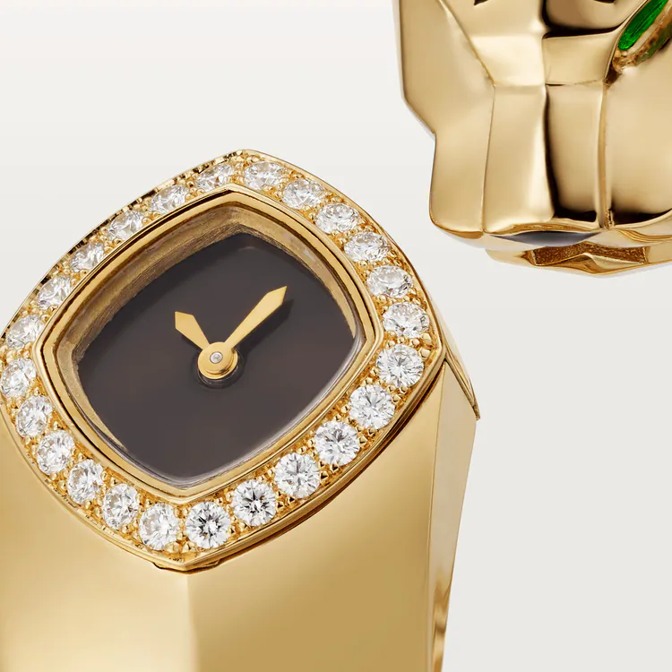 Cartier Panthère 18K Yellow Gold & Diamonds Ladies Watch