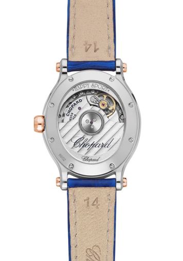 Chopard Happy Sport Oval Stainless Steel and Ethical Rose Gold & Diamonds Ladies Watch