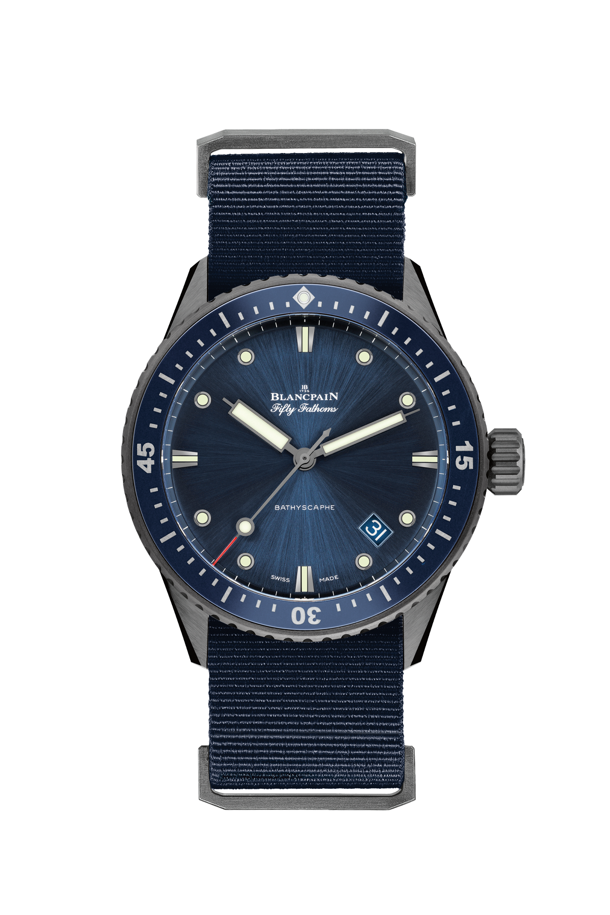 Blancpain Fifty Fathoms Bathyscaphe 5000 0240 NAOA - Premium Luxury Product