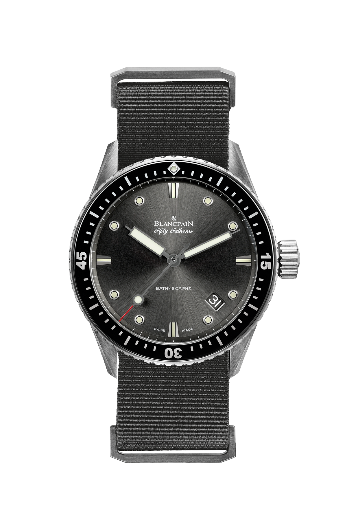 Blancpain Fifty Fathoms Bathyscaphe 5000 1110 NABA - Premium Luxury Product