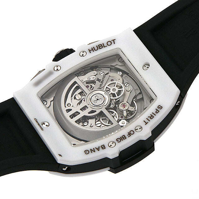 Hublot Spirit of Big Bang Chronograph White Ceramic Man's Watch - Premium Luxury Product