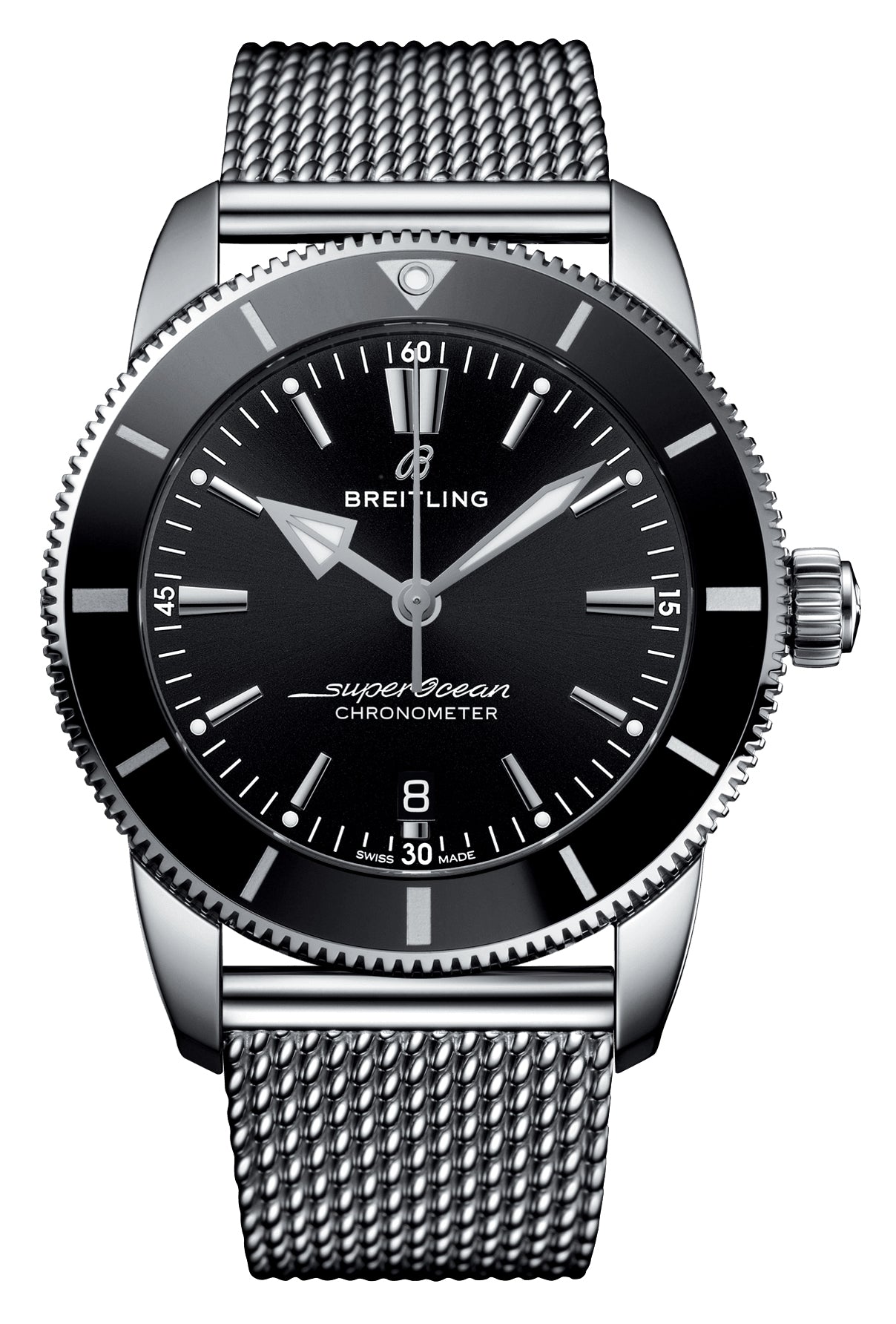 Breitling Superocean Heritage II Stainless Steel Men's Watch - Premium Luxury Product