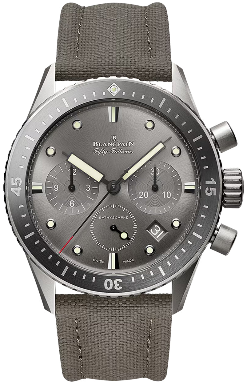 Blancpain Fifty Fathoms Bathyscaphe Titanium Men's Watch
