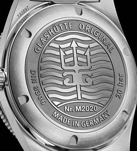 Glashutte Original Spezialist SeaQ Stainless steel & Diamonds Men's Watch