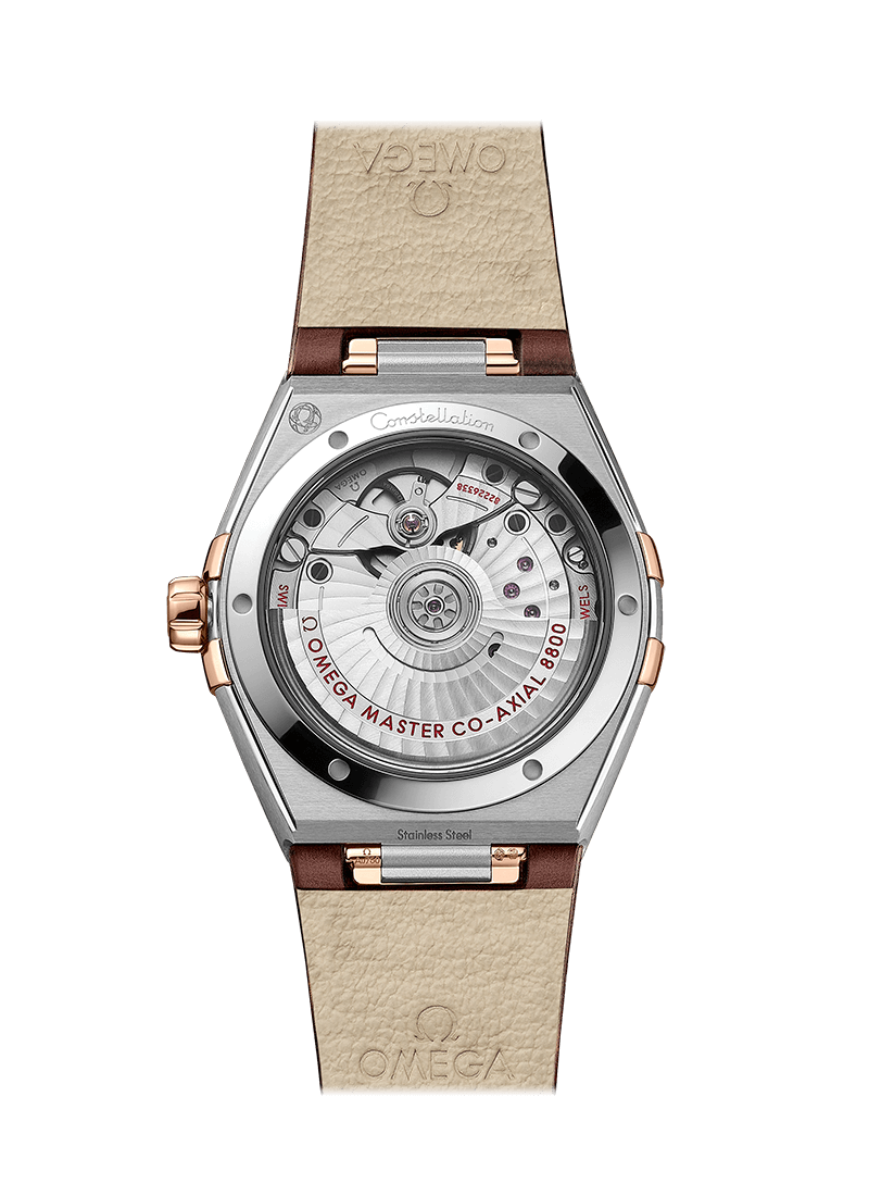 Omega Constellation Co-Axial Master Chronometer Small seconds Stainless steel & Sedna™ Gold & Diamonds Lady’s Watch - Premium Luxury Product