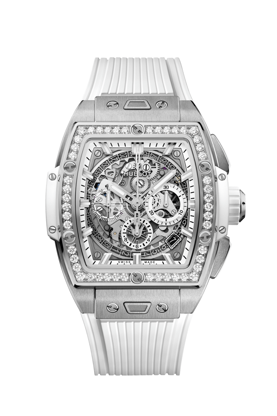 Hublot Spirit of Big Bang Chronograph Titanium & Diamonds Man's Watch - Premium Luxury Product