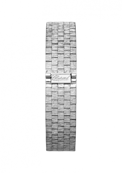 Chopard L’Heure Du Diamant Medium Oval 18K White Gold & Diamonds Ladies Watch - Premium Luxury Product