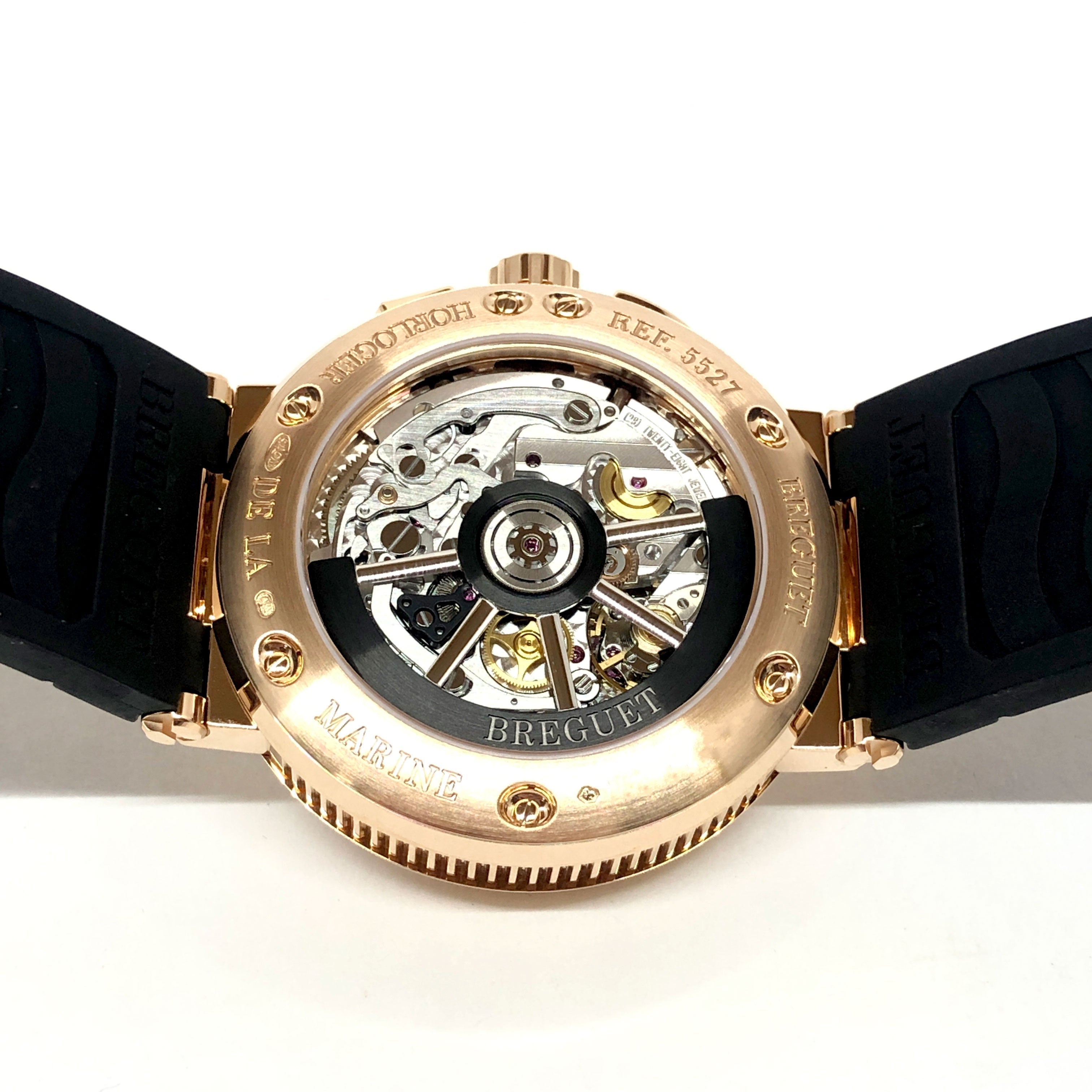 Breguet Marine 5527 Chronograph 18K Rose Gold Men's Watch