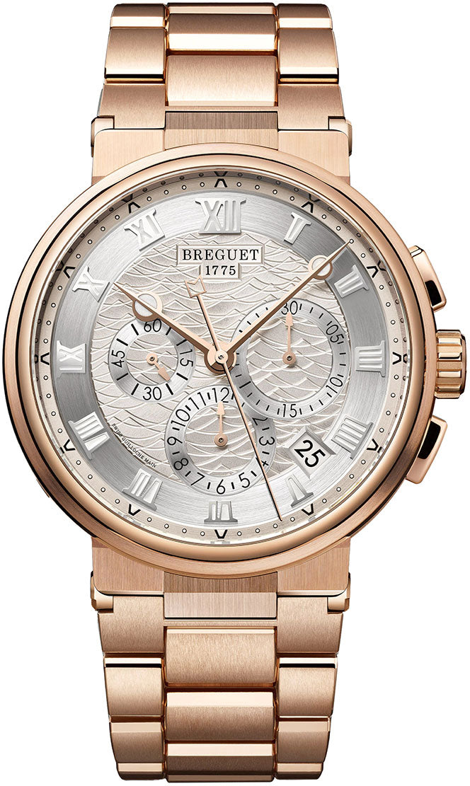 Breguet Marine 5527 Chronograph 18K Rose Gold - Premium Luxury Product
