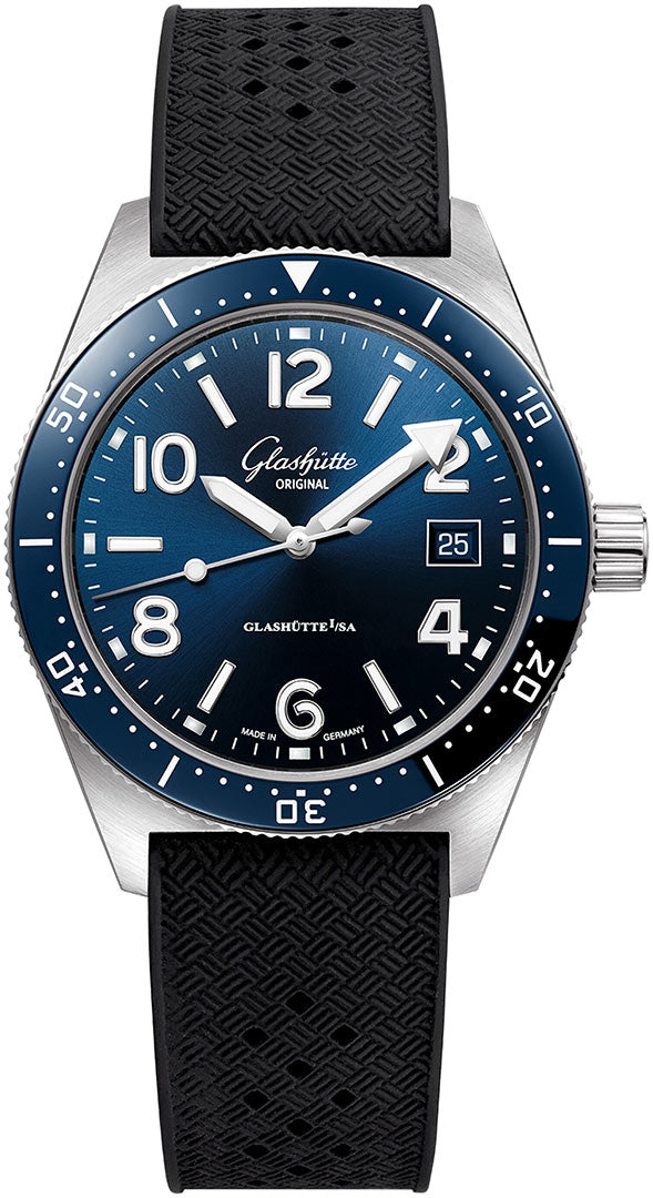 Glashutte Original Spezialist SeaQ Stainless steel Men's Watch - Premium Luxury Product