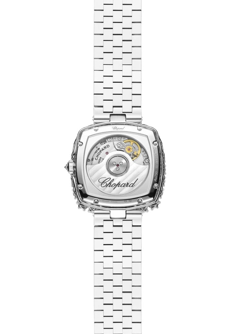 Chopard L’Heure Du Diamant 18K White Gold & Diamonds Ladies Watch
