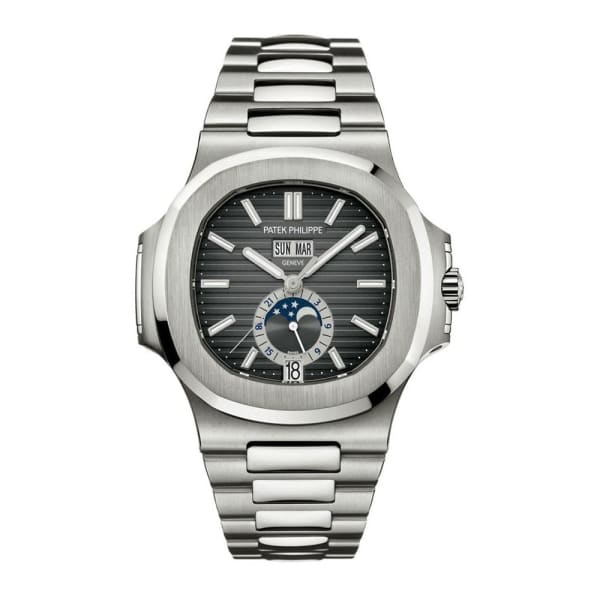 Patek Philippe Nautilus Annual Calendar Stainless Steel Men's Watch