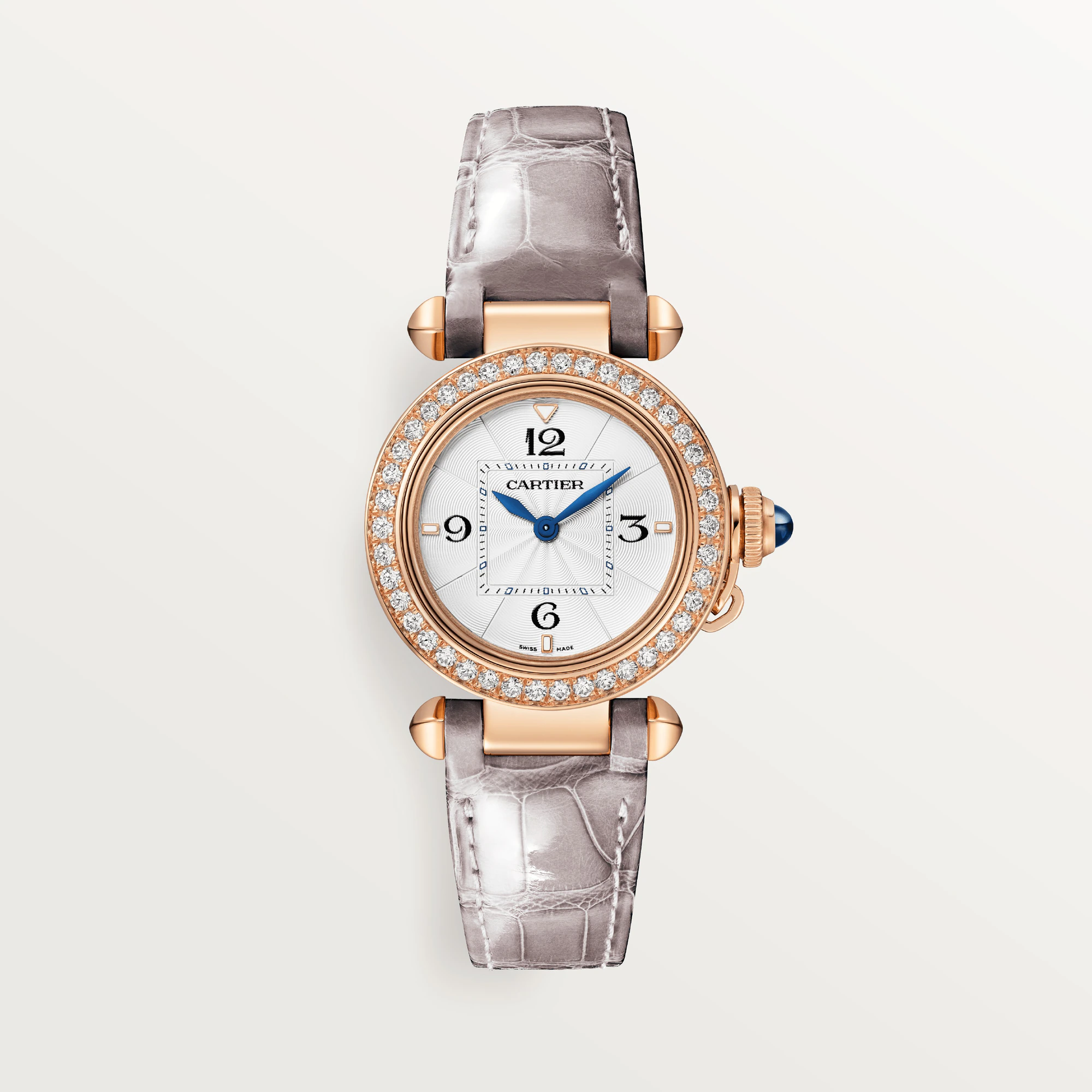 Cartier Pasha 30 mm Rose Gold & Diamonds Lady's Watch