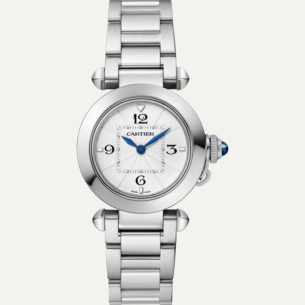 Cartier Pasha 30 mm Stainless steel Lady's Watch - Premium Luxury Product