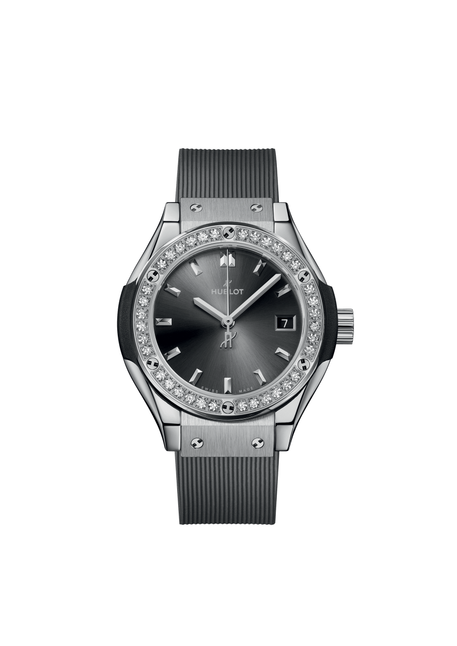 Hublot Classic Fusion Titanium & Diamonds Unisex Watch - Premium Luxury Product
