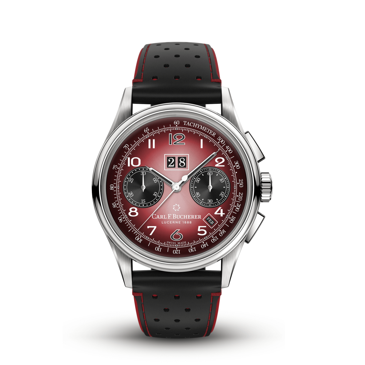 Carl F. Bucherer Haritage Chronograph Stainless steel Limited Edition Men's Watch - Premium Luxury Product