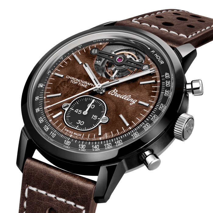 Breitling Top Time B21 Chevrolrt Corvette Chronograph Tourbillon Ceramic & Titanium Men's Watch