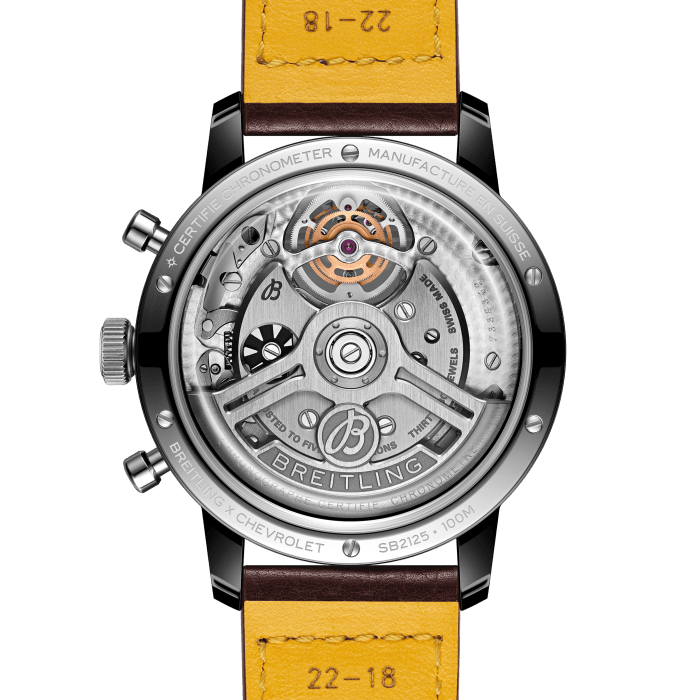 Breitling Top Time B21 Chevrolrt Corvette Chronograph Tourbillon Ceramic & Titanium Men's Watch