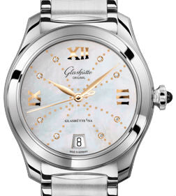 Glashutte Original Lady Collection Serenade Stainless steel & Diamond Lady's Watch - Premium Luxury Product