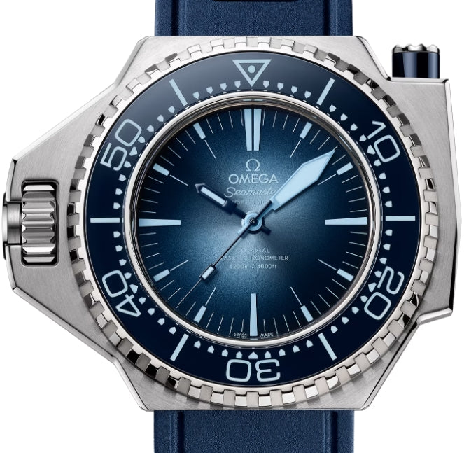 Omega Seamaster Heritage Ploprof 1200m Co-Axial Master Chronometer O-Omegasteel Men's Watch