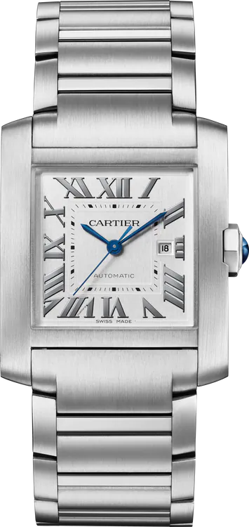 Cartier Louis Tank Francaise Quartz Stainless steel Unisex Watch - Premium Luxury Product