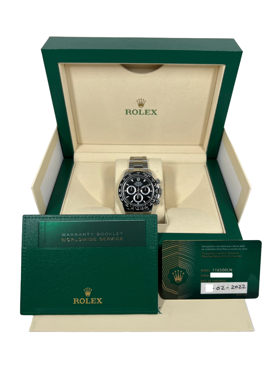 Rolex Oyster Perpetual Cosmograph Daytona Stainless steel Men's Watch