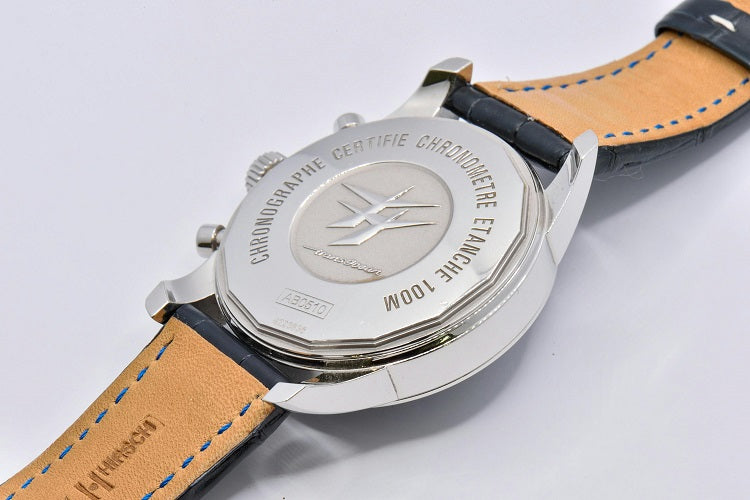 Breitling Transocean Chronograph Unitime Stainless steel Men's Watch - Premium Luxury Product