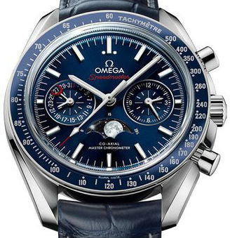 Omega Speedmaster Two Counters MoonPhase Stainless steel & Ceramic Men's Watch