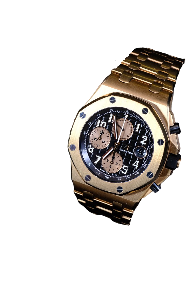 Audemars Piguet Royal Oak Offshore Selfwinding Chronograph 18K Rose Gold Men's Watch