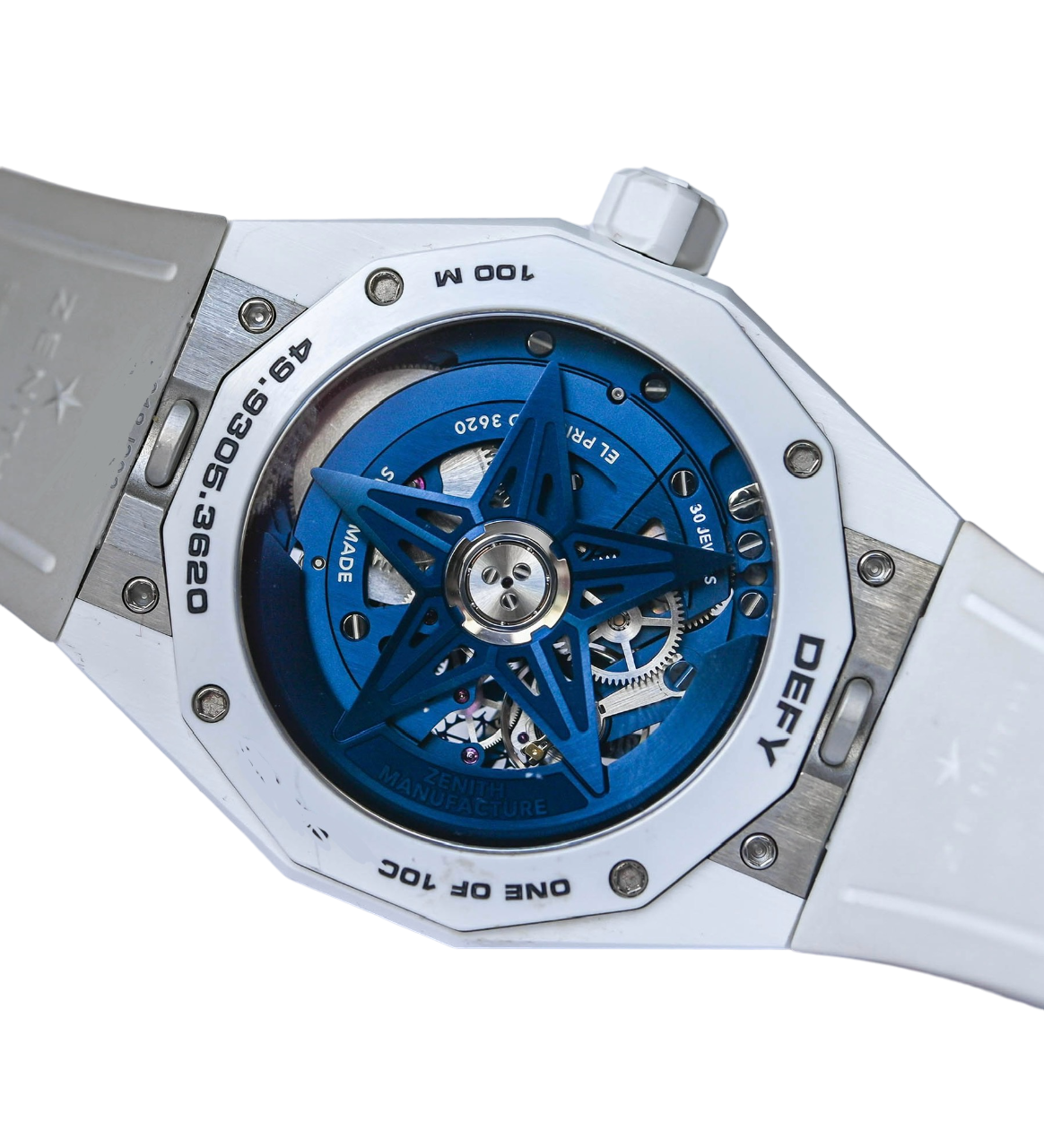 Zenith DEFYSkyline Skeleton White Ceramic Men's Watch