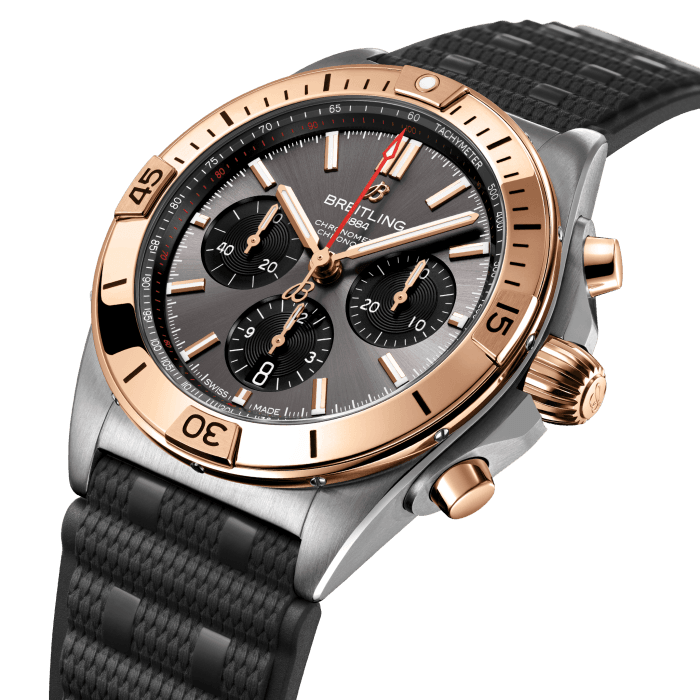 Breitling Chronomat Chronograph  Stainless steel & 18k Red Gold Men's Watch