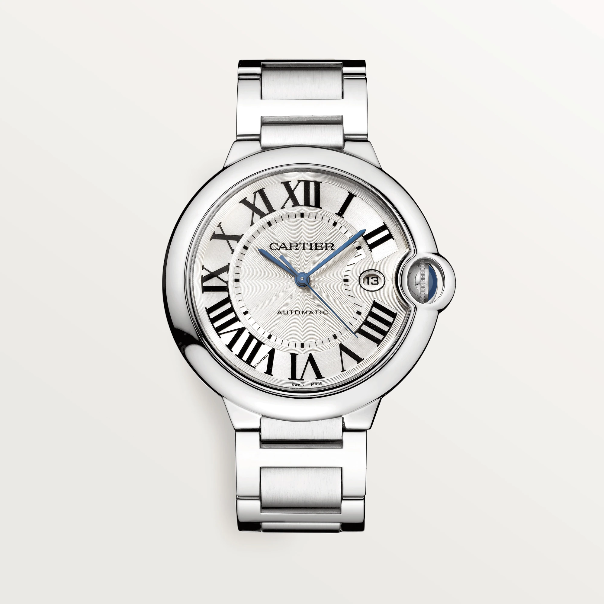 Cartier Ballon Bleu 42mm Stainless steel Men's Watch - Premium Luxury Product